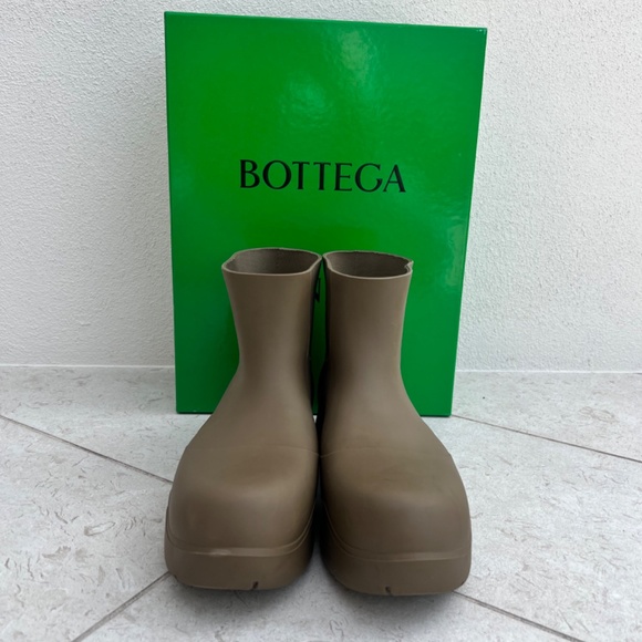 BOTTEGA veneta puddle boots brown us13 - Picture 3 of 9
